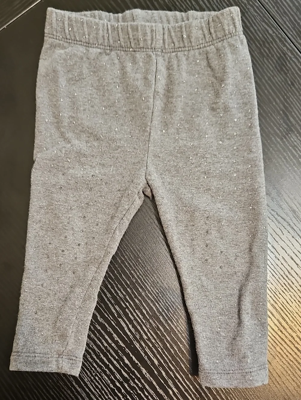 GAP Gray Sparkle Knit Girls' Leggings